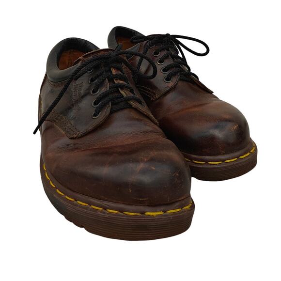 Dr. Martens 1461 Made in England Brown Leather Oxfords UK 8 (US 9) - Picture 2 of 4